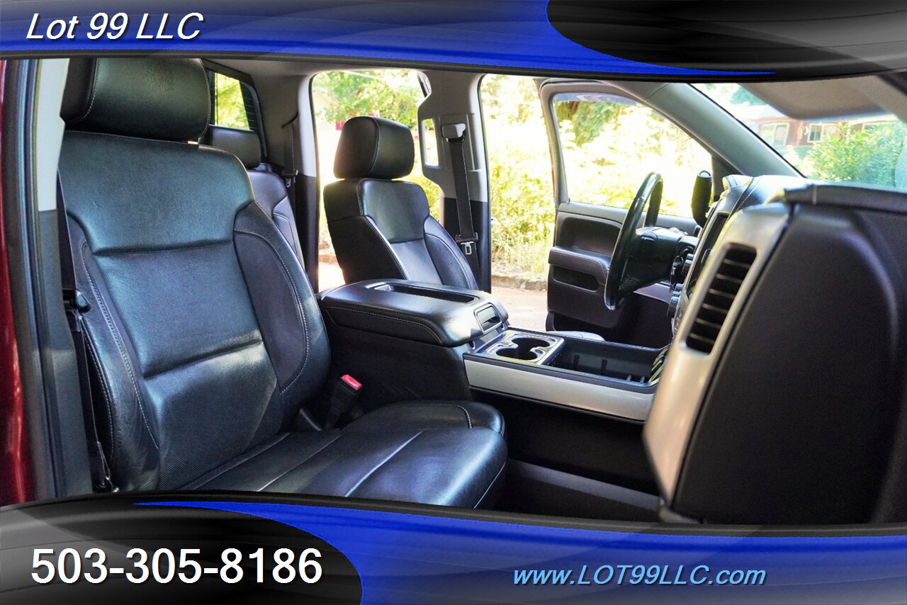 2015 Chevrolet Silverado 1500 LTZ 4X4 V8 5.3L Auto Heated Leather Seats LIFTED  Polished Wheels Newer Tires - Photo 17 - Milwaukie, OR 97267