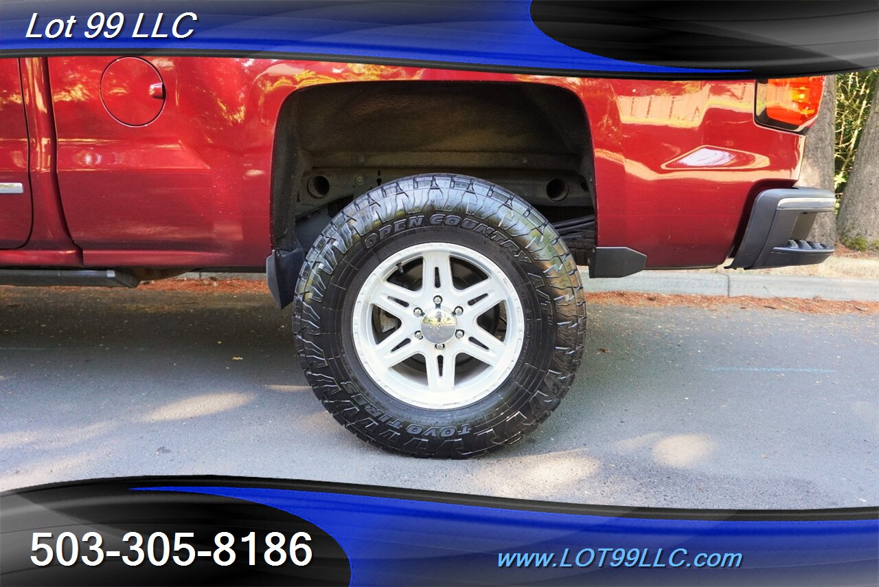 2015 Chevrolet Silverado 1500 LTZ 4X4 V8 5.3L Auto Heated Leather Seats LIFTED  Polished Wheels Newer Tires - Photo 36 - Milwaukie, OR 97267