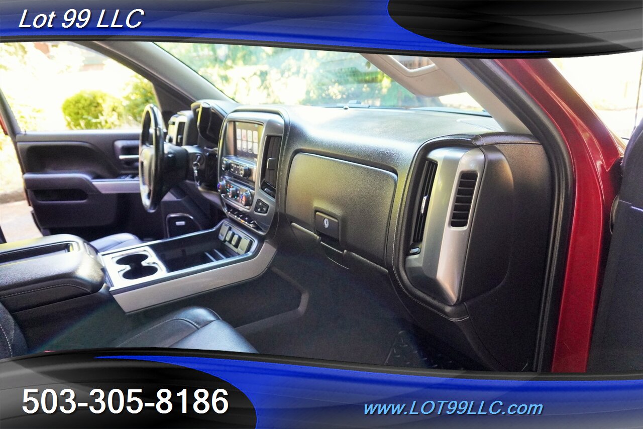 2015 Chevrolet Silverado 1500 LTZ 4X4 V8 5.3L Auto Heated Leather Seats LIFTED  Polished Wheels Newer Tires - Photo 16 - Milwaukie, OR 97267
