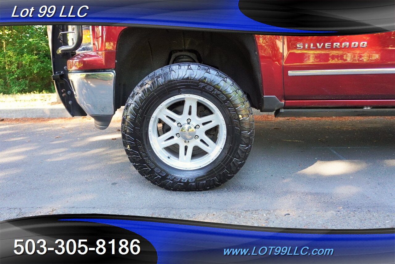 2015 Chevrolet Silverado 1500 LTZ 4X4 V8 5.3L Auto Heated Leather Seats LIFTED  Polished Wheels Newer Tires - Photo 3 - Milwaukie, OR 97267