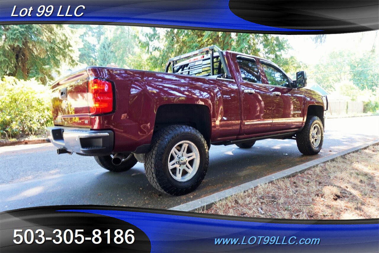 2015 Chevrolet Silverado 1500 LTZ 4X4 V8 5.3L Auto Heated Leather Seats LIFTED  Polished Wheels Newer Tires - Photo 9 - Milwaukie, OR 97267
