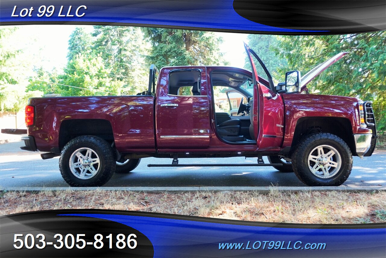2015 Chevrolet Silverado 1500 LTZ 4X4 V8 5.3L Auto Heated Leather Seats LIFTED  Polished Wheels Newer Tires - Photo 28 - Milwaukie, OR 97267