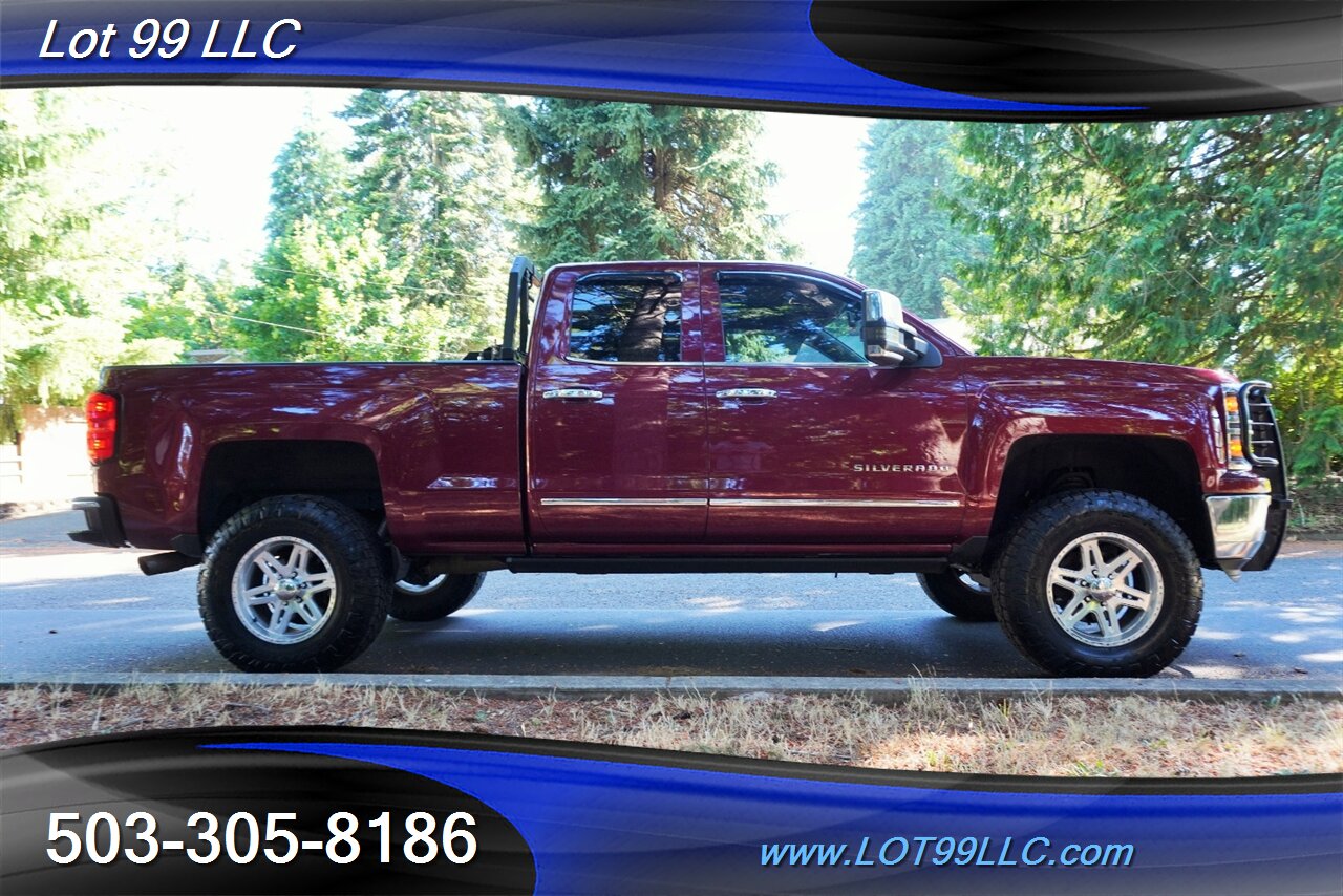2015 Chevrolet Silverado 1500 LTZ 4X4 V8 5.3L Auto Heated Leather Seats LIFTED  Polished Wheels Newer Tires - Photo 8 - Milwaukie, OR 97267