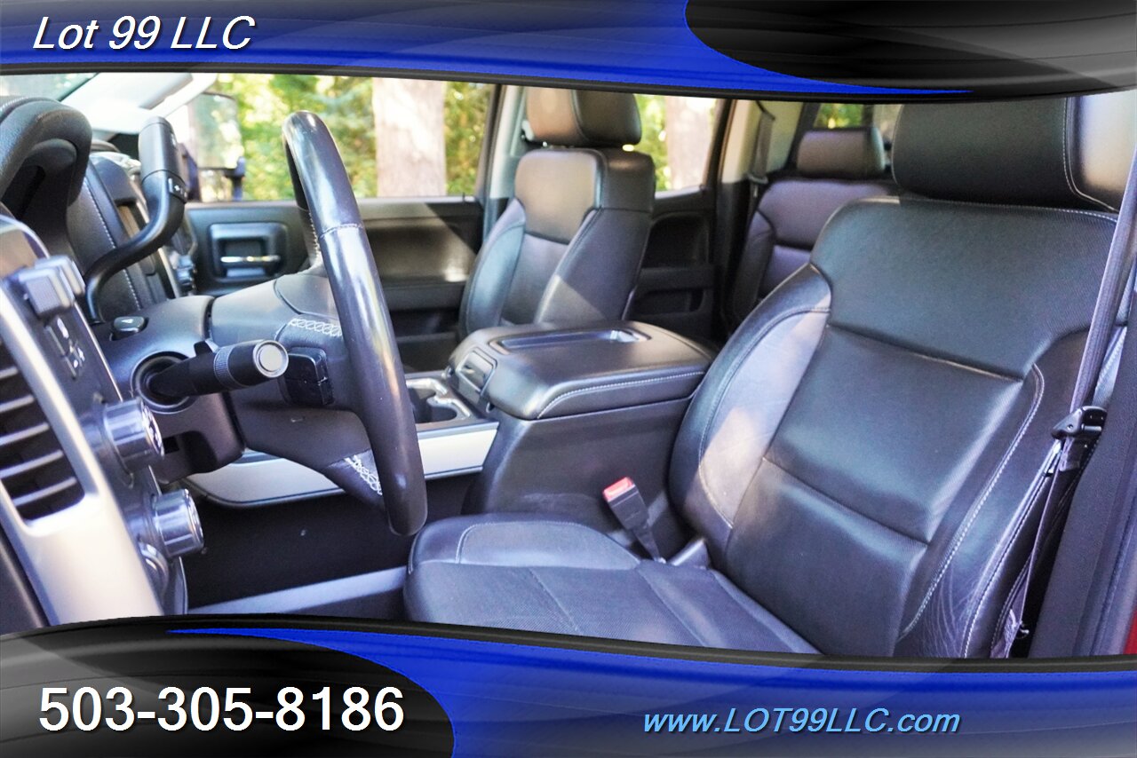 2015 Chevrolet Silverado 1500 LTZ 4X4 V8 5.3L Auto Heated Leather Seats LIFTED  Polished Wheels Newer Tires - Photo 2 - Milwaukie, OR 97267
