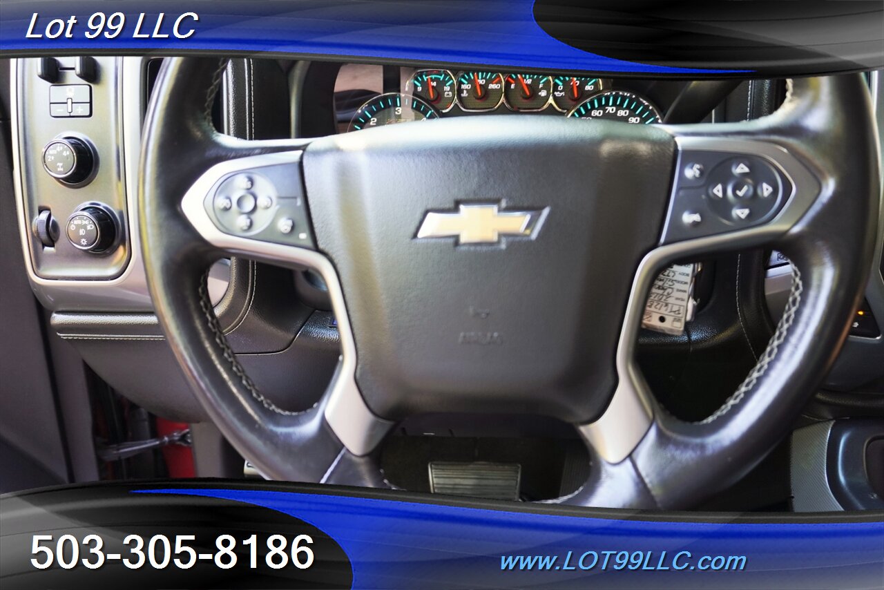 2015 Chevrolet Silverado 1500 LTZ 4X4 V8 5.3L Auto Heated Leather Seats LIFTED  Polished Wheels Newer Tires - Photo 24 - Milwaukie, OR 97267