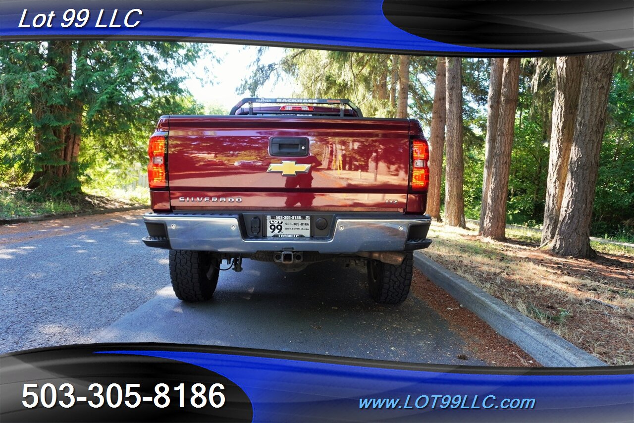 2015 Chevrolet Silverado 1500 LTZ 4X4 V8 5.3L Auto Heated Leather Seats LIFTED  Polished Wheels Newer Tires - Photo 10 - Milwaukie, OR 97267
