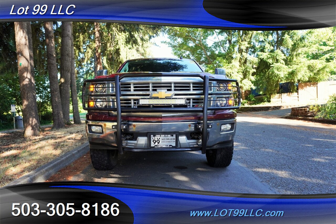 2015 Chevrolet Silverado 1500 LTZ 4X4 V8 5.3L Auto Heated Leather Seats LIFTED  Polished Wheels Newer Tires - Photo 6 - Milwaukie, OR 97267