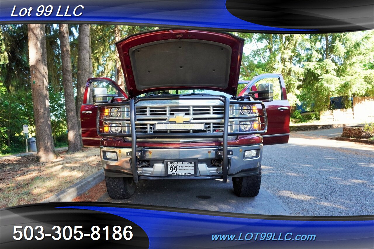 2015 Chevrolet Silverado 1500 LTZ 4X4 V8 5.3L Auto Heated Leather Seats LIFTED  Polished Wheels Newer Tires - Photo 27 - Milwaukie, OR 97267