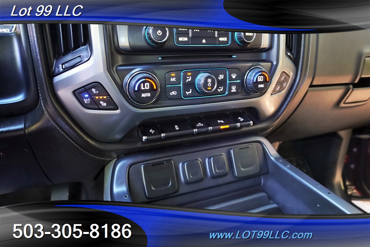 2015 Chevrolet Silverado 1500 LTZ 4X4 V8 5.3L Auto Heated Leather Seats LIFTED  Polished Wheels Newer Tires - Photo 22 - Milwaukie, OR 97267