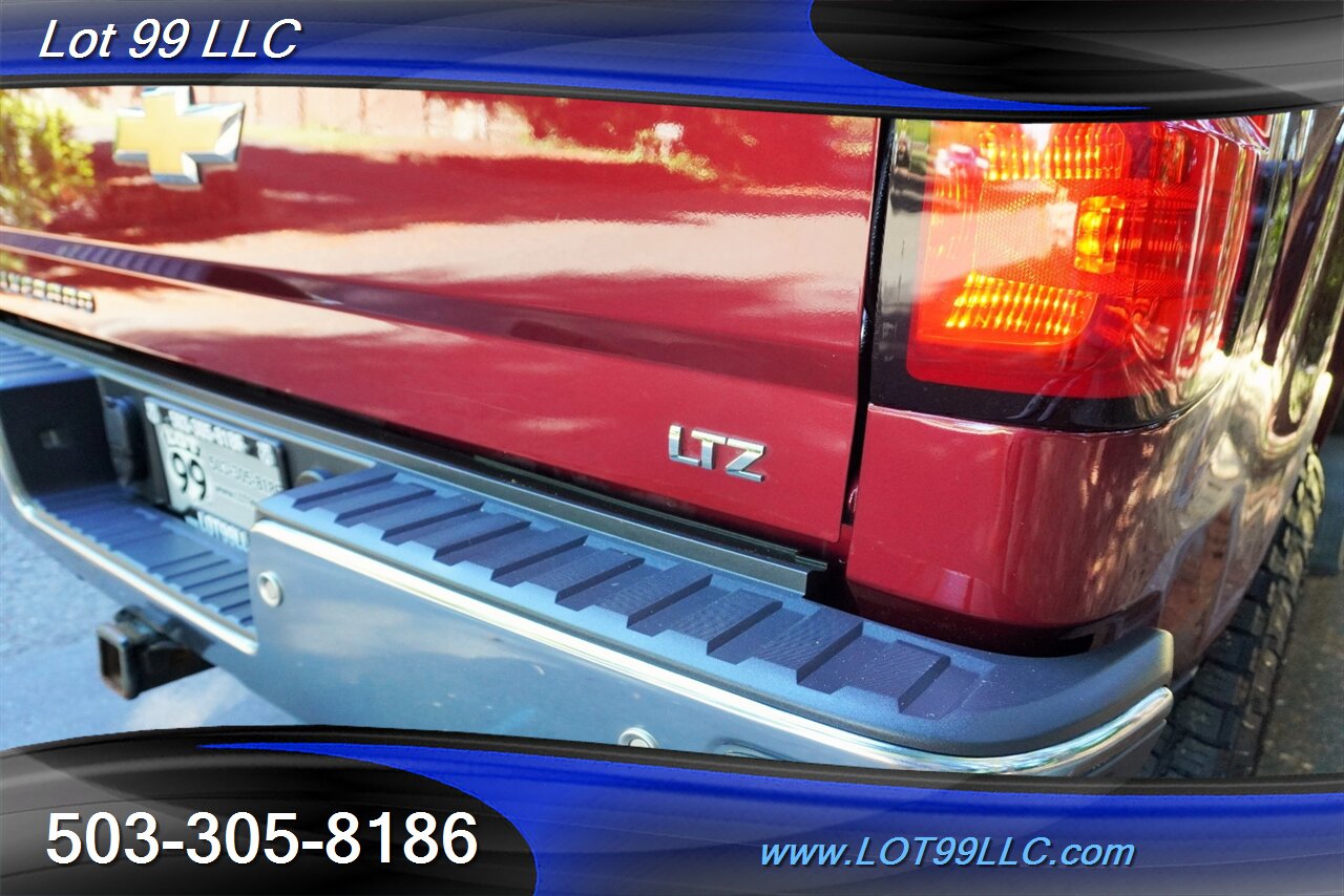2015 Chevrolet Silverado 1500 LTZ 4X4 V8 5.3L Auto Heated Leather Seats LIFTED  Polished Wheels Newer Tires - Photo 32 - Milwaukie, OR 97267