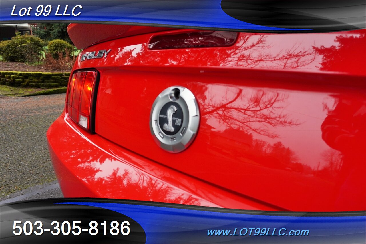 2008 Ford Mustang SHELBY GT500 32k Supercharged 6 Speed Manual - Photo 30 - Milwaukie, OR 97267