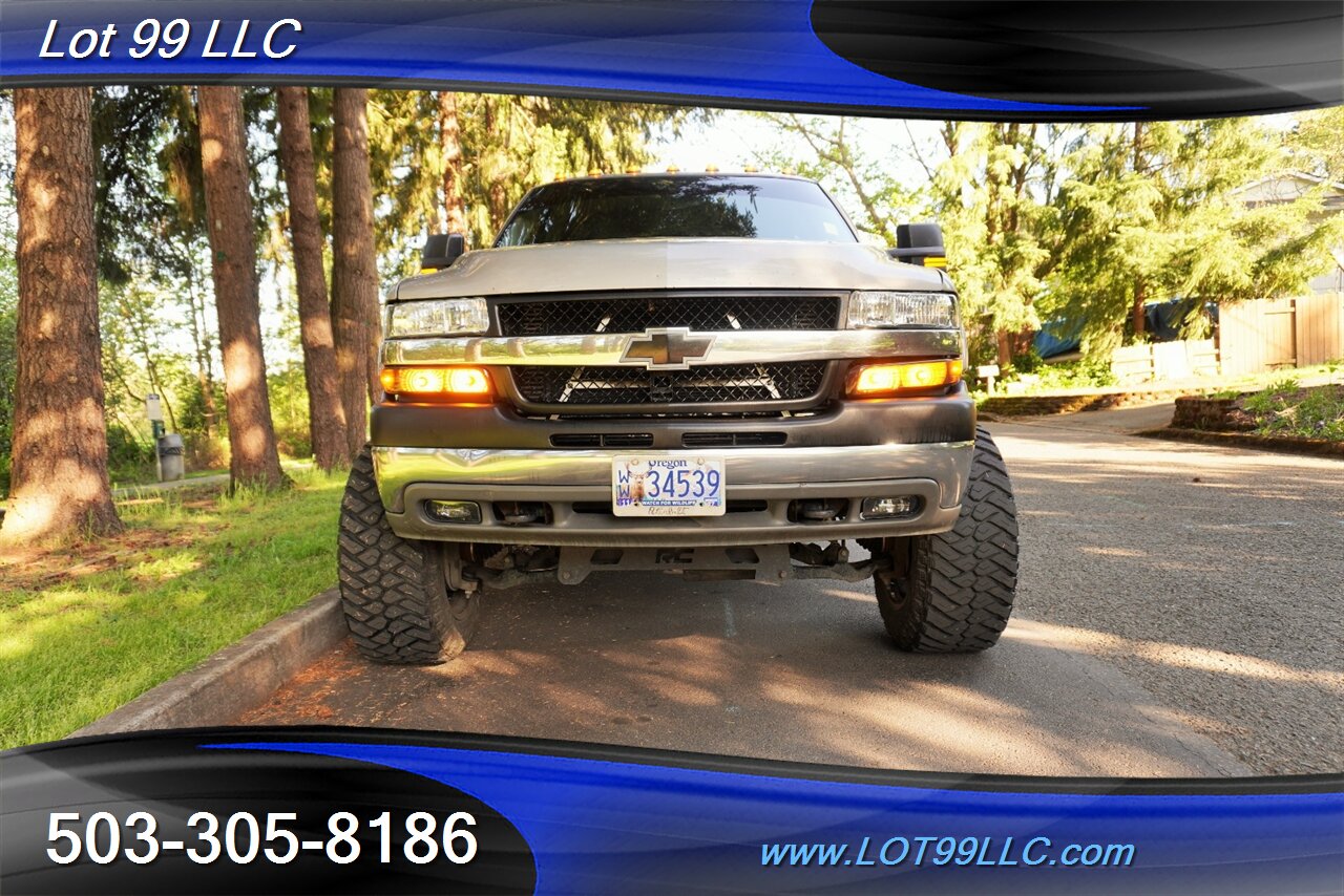 2002 Chevrolet Silverado 2500 4X4 LT 6.6L DURAMAX Heated Leather LONG BED LIFTED  20 FUEL Wheels Newer OFF ROAD TIRES - Photo 6 - Milwaukie, OR 97267