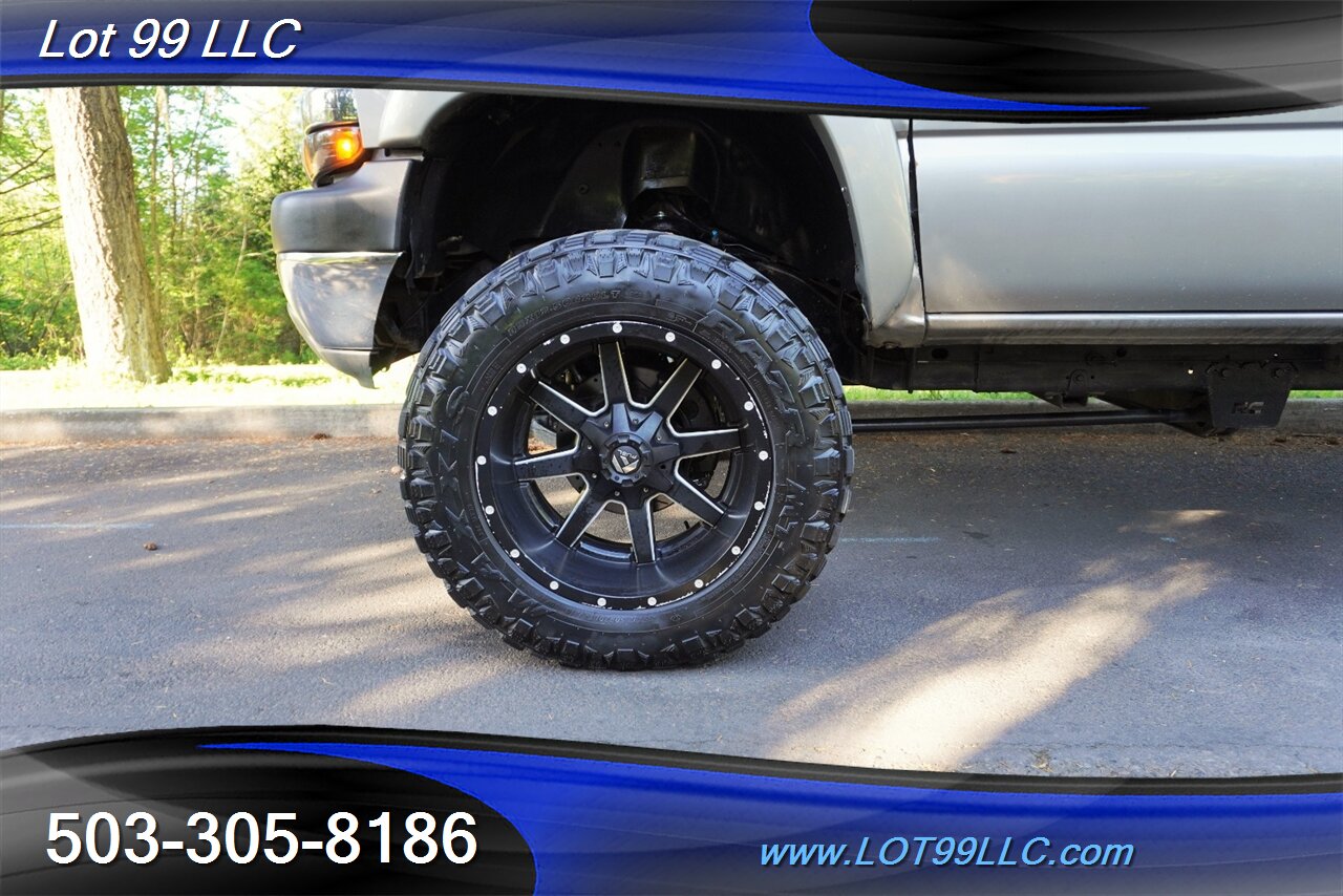 2002 Chevrolet Silverado 2500 4X4 LT 6.6L DURAMAX Heated Leather LONG BED LIFTED  20 FUEL Wheels Newer OFF ROAD TIRES - Photo 33 - Milwaukie, OR 97267