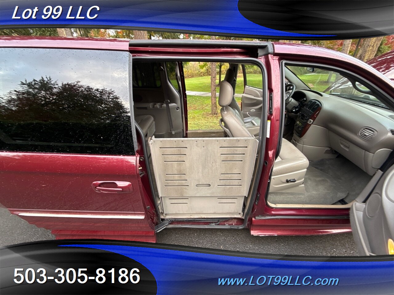 2002 Chrysler Town & Country LXi 83k Miles Wheel Chair Van Power Ramp   - Photo 23 - Milwaukie, OR 97267