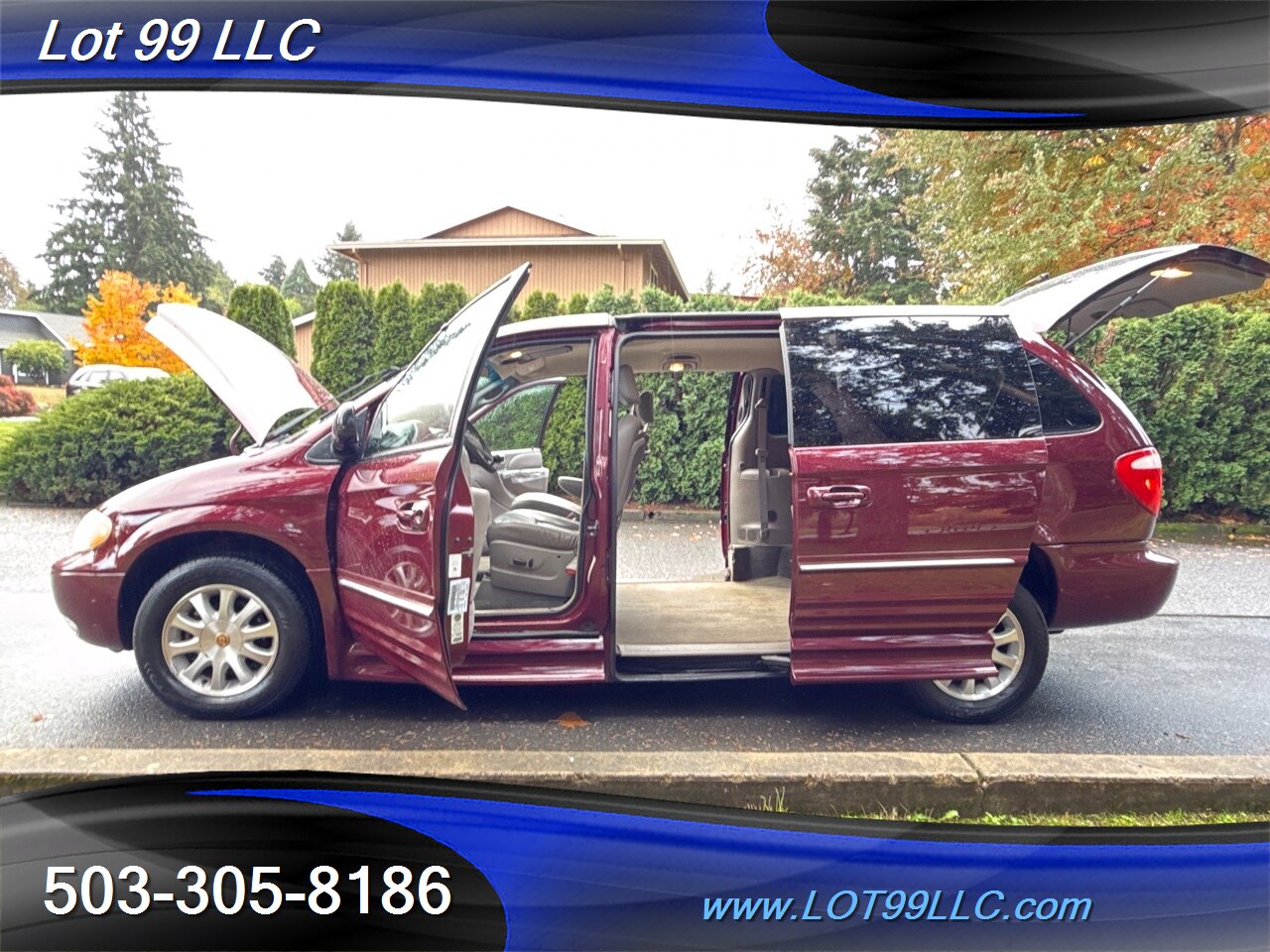 2002 Chrysler Town & Country LXi 83k Miles Wheel Chair Van Power Ramp   - Photo 41 - Milwaukie, OR 97267