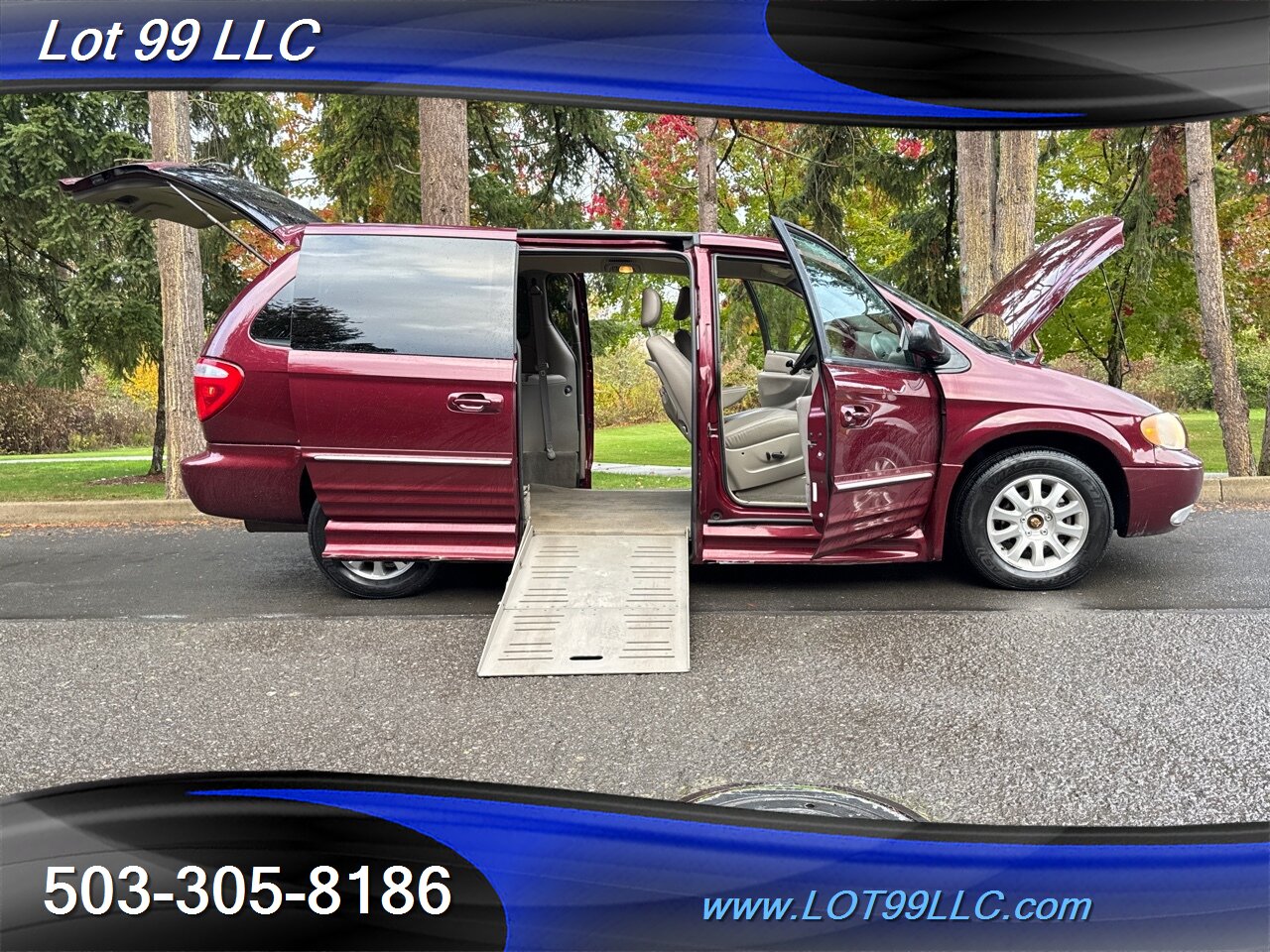 2002 Chrysler Town & Country LXi 83k Miles Wheel Chair Van Power Ramp   - Photo 36 - Milwaukie, OR 97267