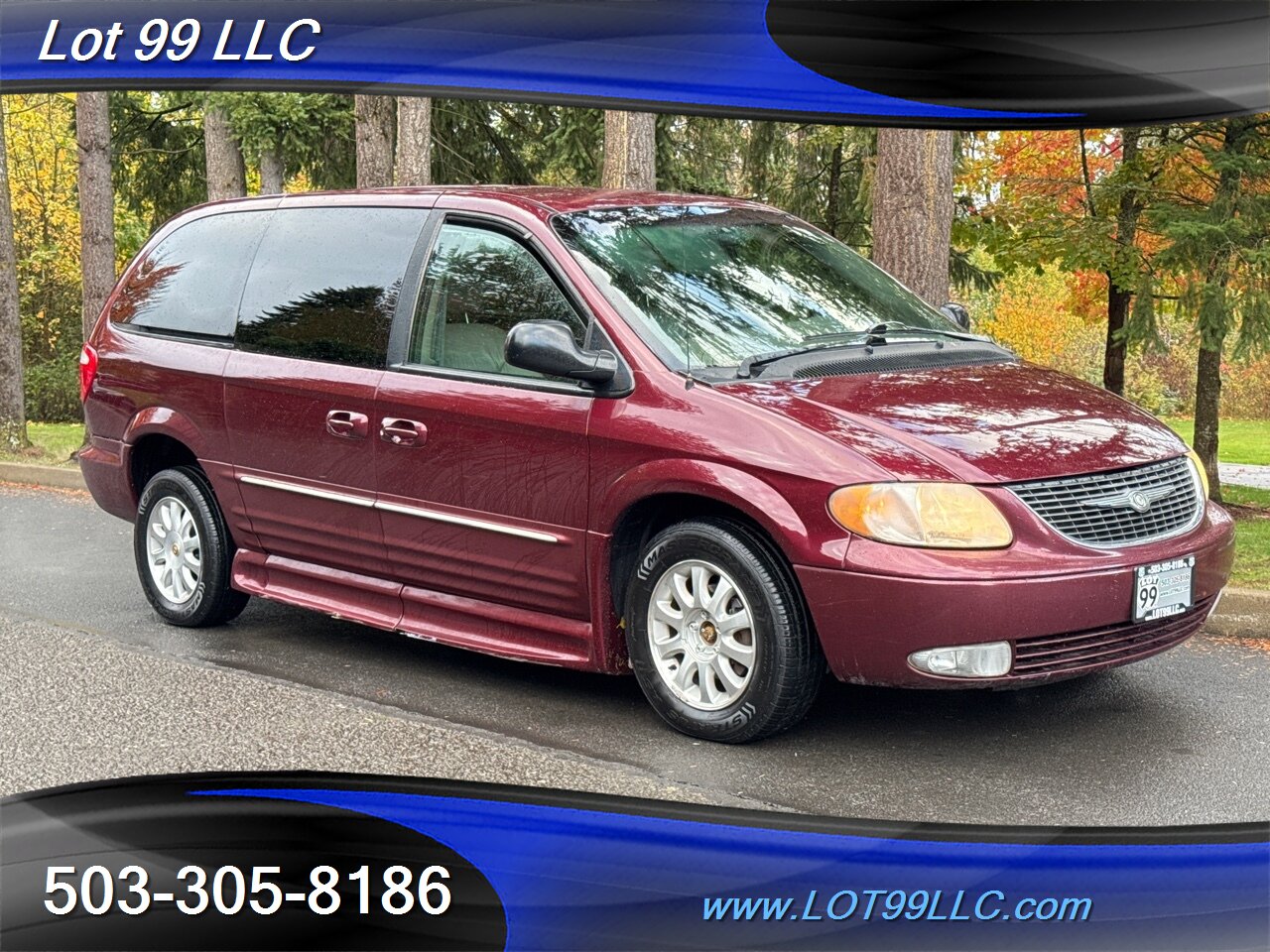 2002 Chrysler Town & Country LXi 83k Miles Wheel Chair Van Power Ramp   - Photo 3 - Milwaukie, OR 97267