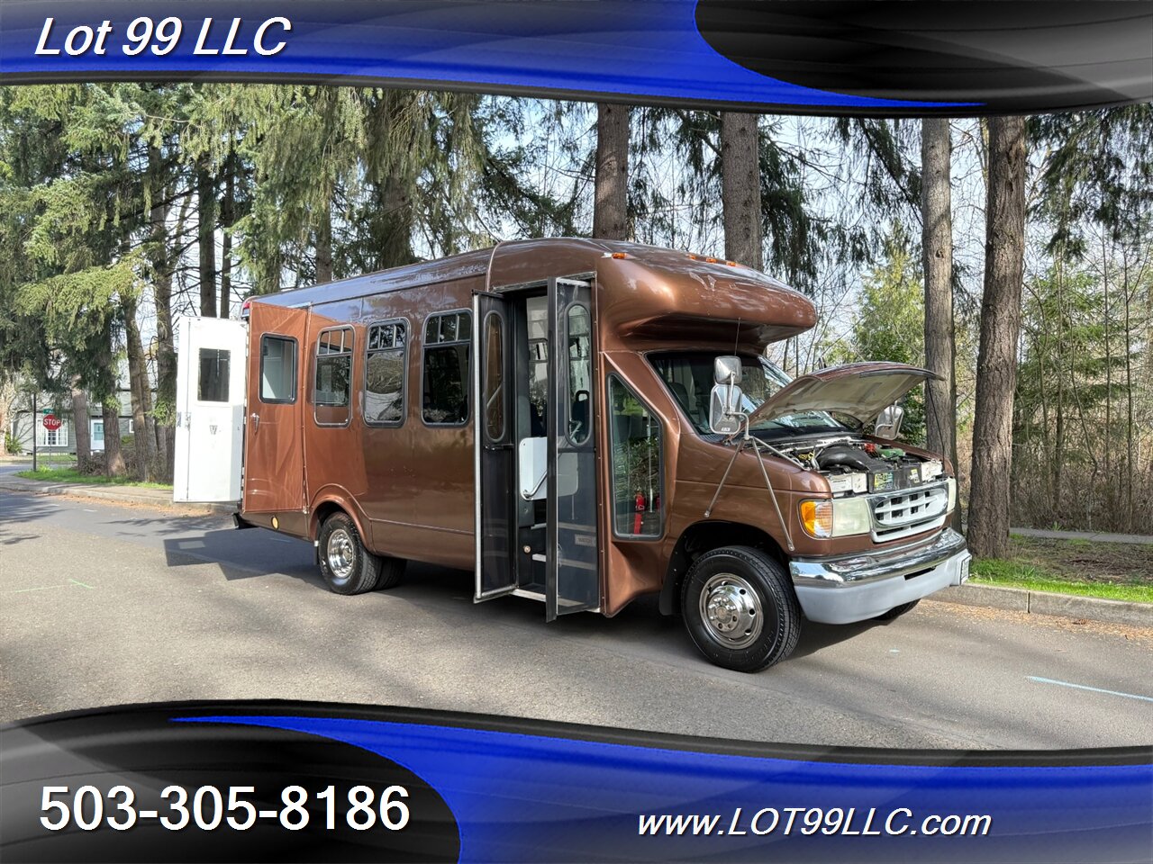 2002 Ford E-Series Van E350 SD 97k Miles 1-Owner 13 Passenger Shuttle Bus  Carrier Rear Air Conditioning Dually - Photo 21 - Milwaukie, OR 97267