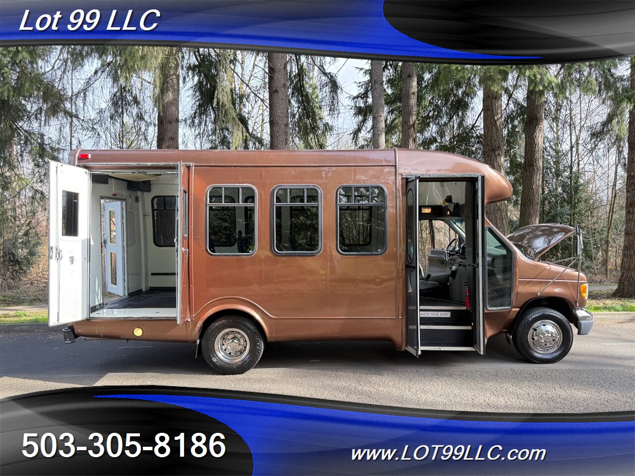2002 Ford E-Series Van E350 SD 97k Miles 1-Owner 13 Passenger Shuttle Bus  Carrier Rear Air Conditioning Dually - Photo 22 - Milwaukie, OR 97267