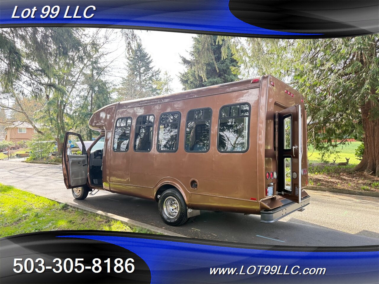 2002 Ford E-Series Van E350 SD 97k Miles 1-Owner 13 Passenger Shuttle Bus  Carrier Rear Air Conditioning Dually - Photo 26 - Milwaukie, OR 97267