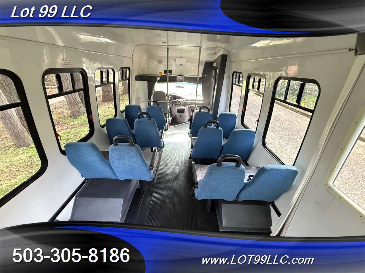 2002 Ford E-Series Van E350 SD 97k Miles 1-Owner 13 Passenger Shuttle Bus  Carrier Rear Air Conditioning Dually - Photo 36 - Milwaukie, OR 97267