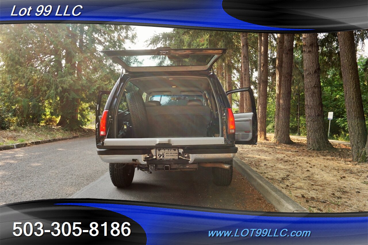 1999 Chevrolet Tahoe 2 DR V8 5.7L Auto Leather Premium Wheels - Photo 25 - Milwaukie, OR 97267