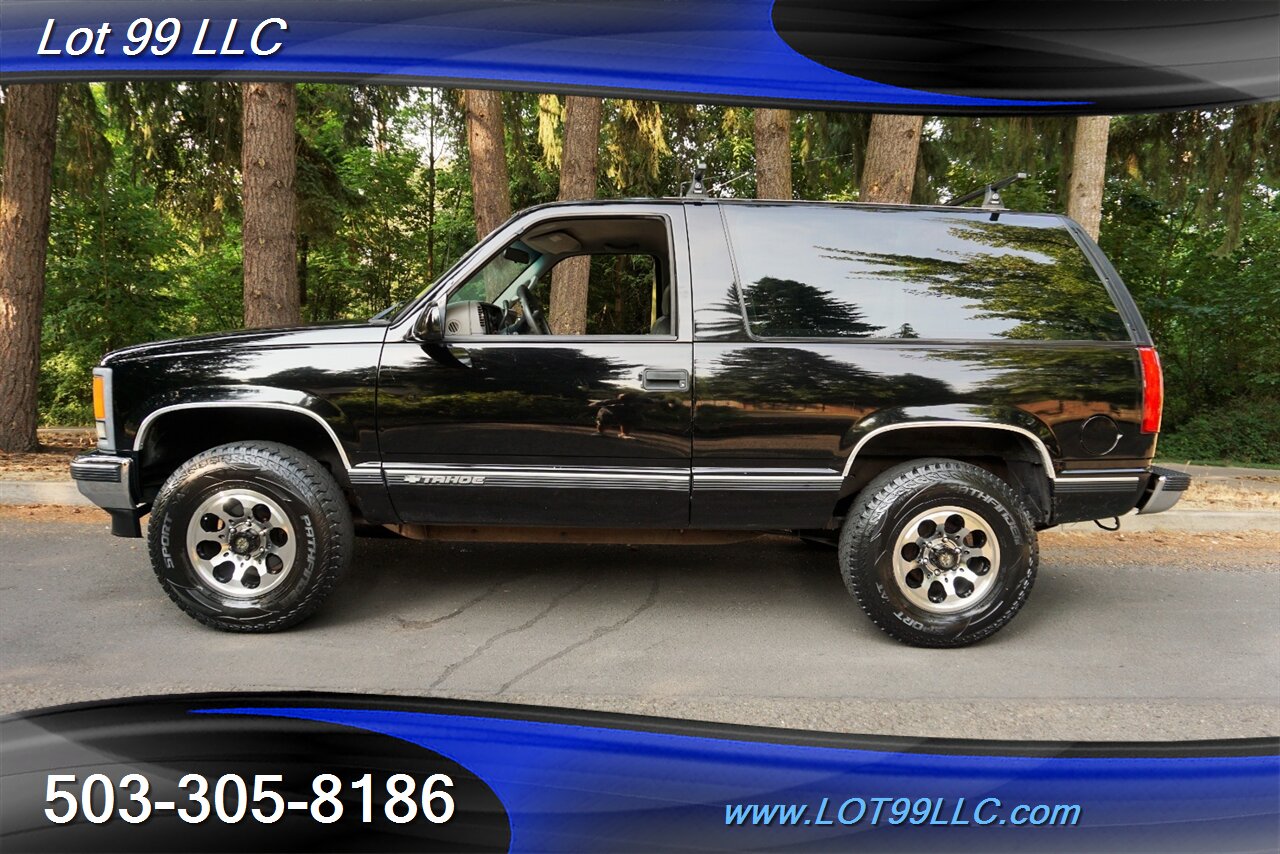 1999 Chevrolet Tahoe 2 DR V8 5.7L Auto Leather Premium Wheels - Photo 1 - Milwaukie, OR 97267