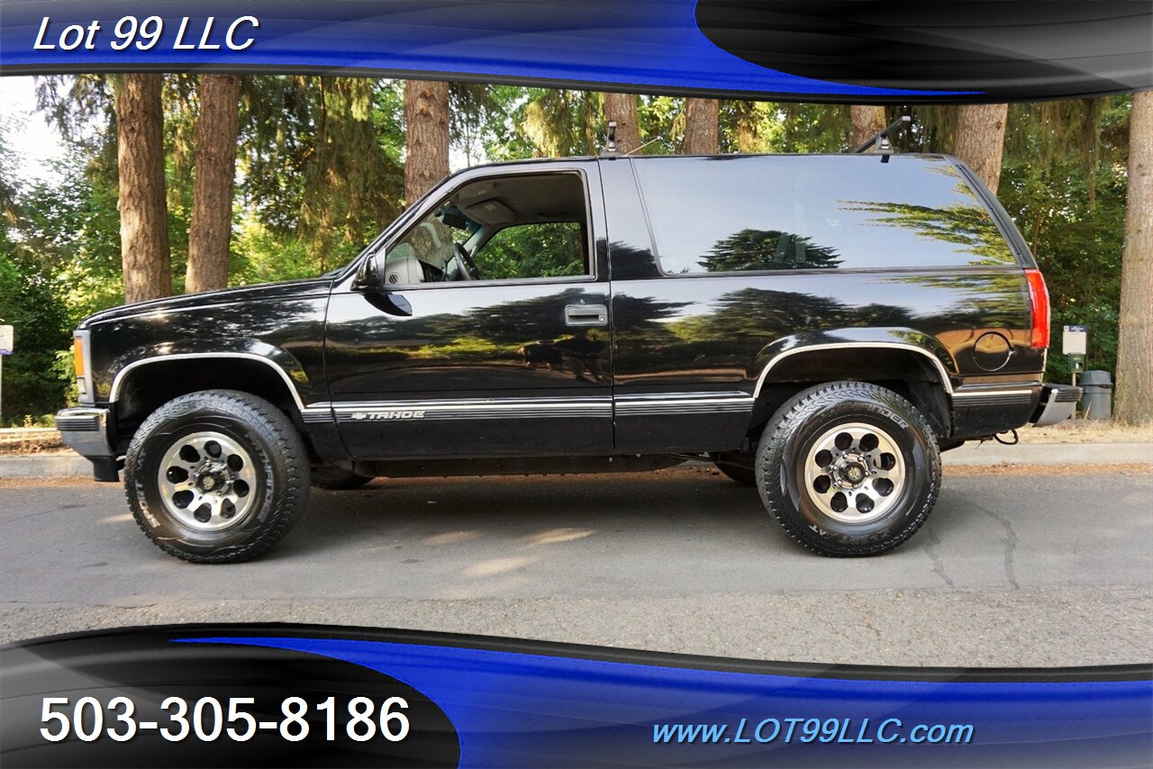 1999 Chevrolet Tahoe 2 DR V8 5.7L Auto Leather Premium Wheels   - Photo 32 - Milwaukie, OR 97267