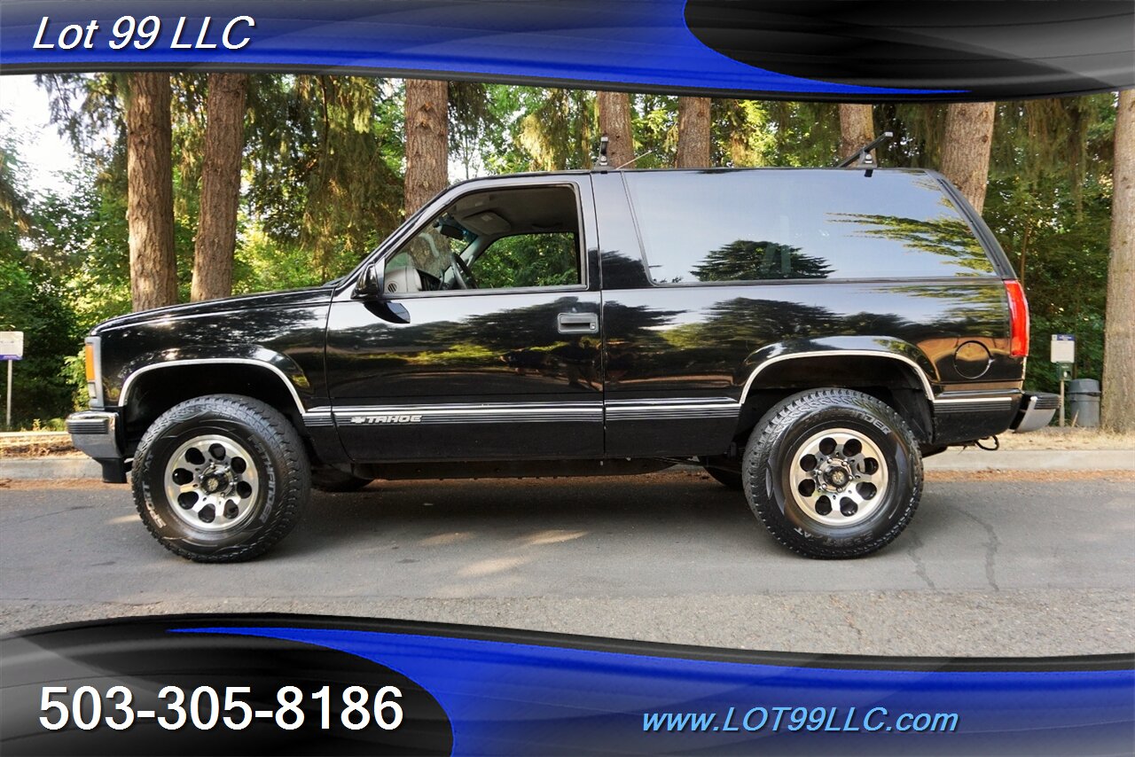 1999 Chevrolet Tahoe 2 DR V8 5.7L Auto Leather Premium Wheels   - Photo 33 - Milwaukie, OR 97267