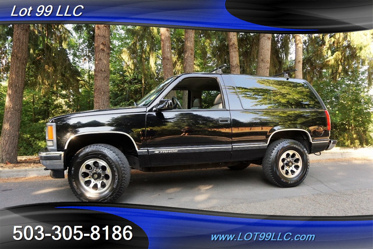 1999 Chevrolet Tahoe 2 DR V8 5.7L Auto Leather Premium Wheels   - Photo 34 - Milwaukie, OR 97267