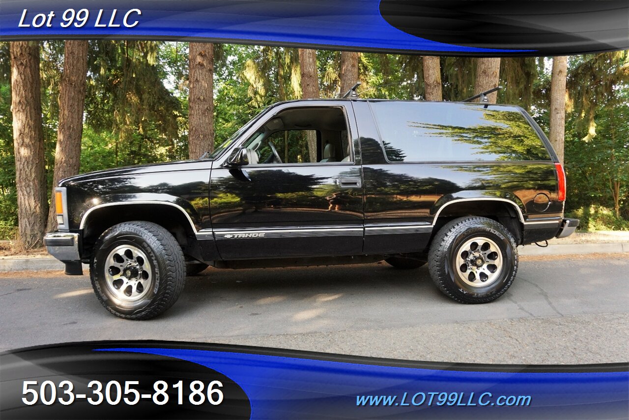 1999 Chevrolet Tahoe 2 DR V8 5.7L Auto Leather Premium Wheels   - Photo 36 - Milwaukie, OR 97267