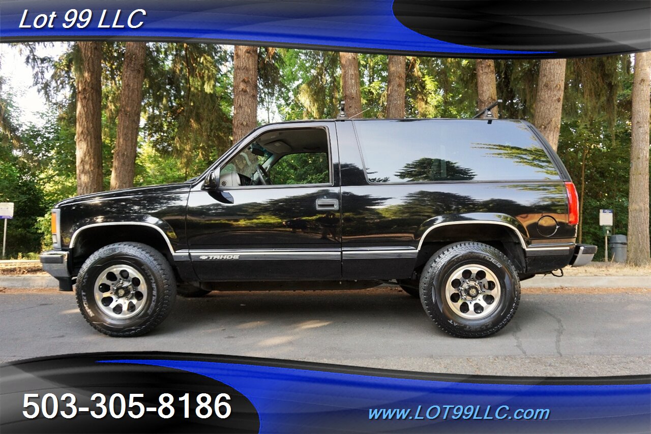 1999 Chevrolet Tahoe 2 DR V8 5.7L Auto Leather Premium Wheels   - Photo 31 - Milwaukie, OR 97267