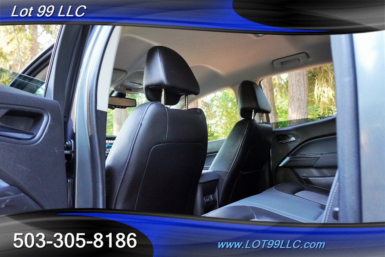 2016 Chevrolet Colorado Z71 4X4 2.8L Diesel Automatic Heated Leather Seats  Matching Color Canopy Tow Pkg 2 OWNERS - Photo 12 - Milwaukie, OR 97267