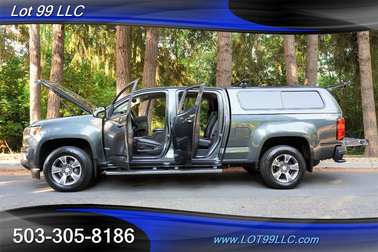 2016 Chevrolet Colorado Z71 4X4 2.8L Diesel Automatic Heated Leather Seats  Matching Color Canopy Tow Pkg 2 OWNERS - Photo 28 - Milwaukie, OR 97267