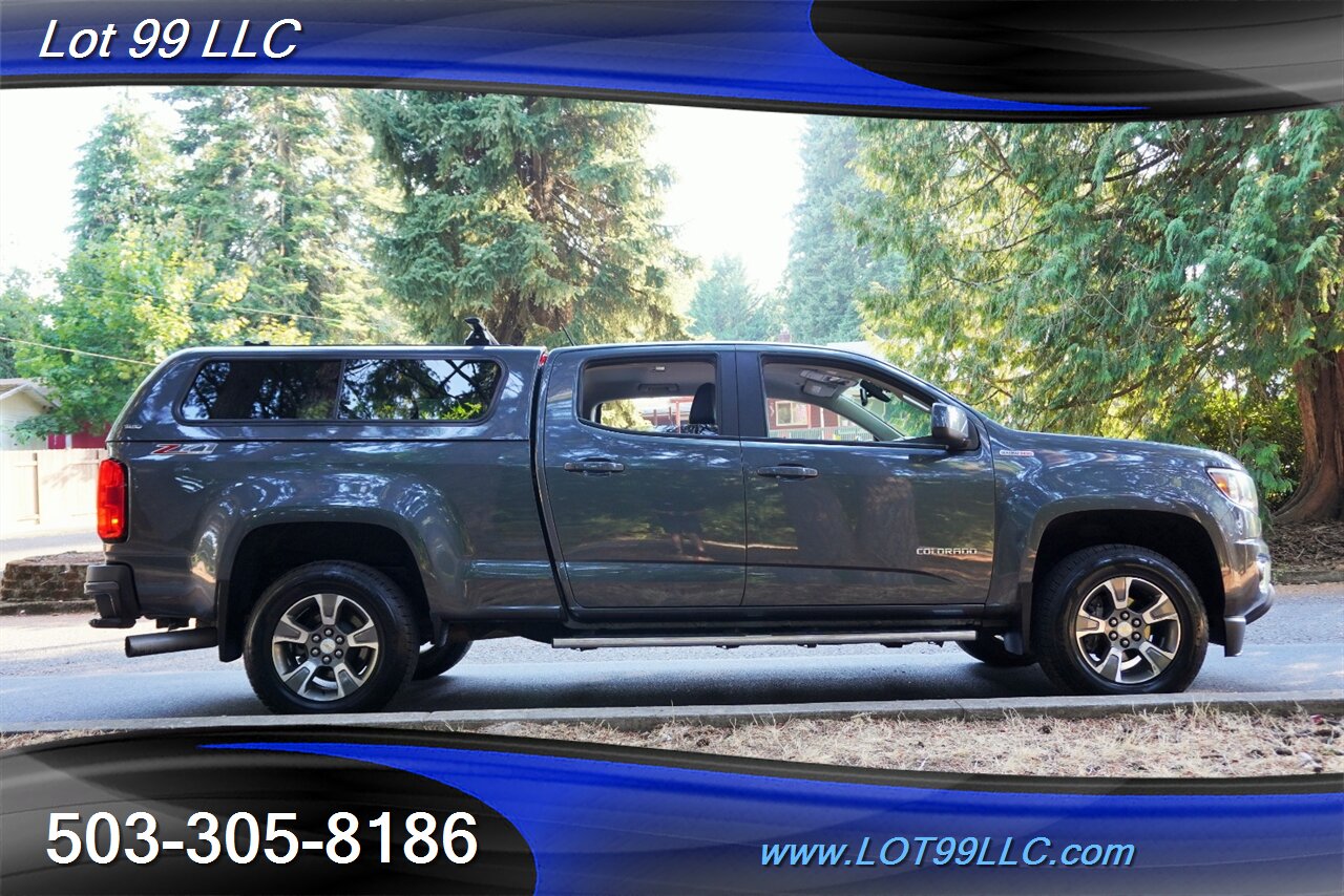 2016 Chevrolet Colorado Z71 4X4 2.8L Diesel Automatic Heated Leather Seats  Matching Color Canopy Tow Pkg 2 OWNERS - Photo 8 - Milwaukie, OR 97267