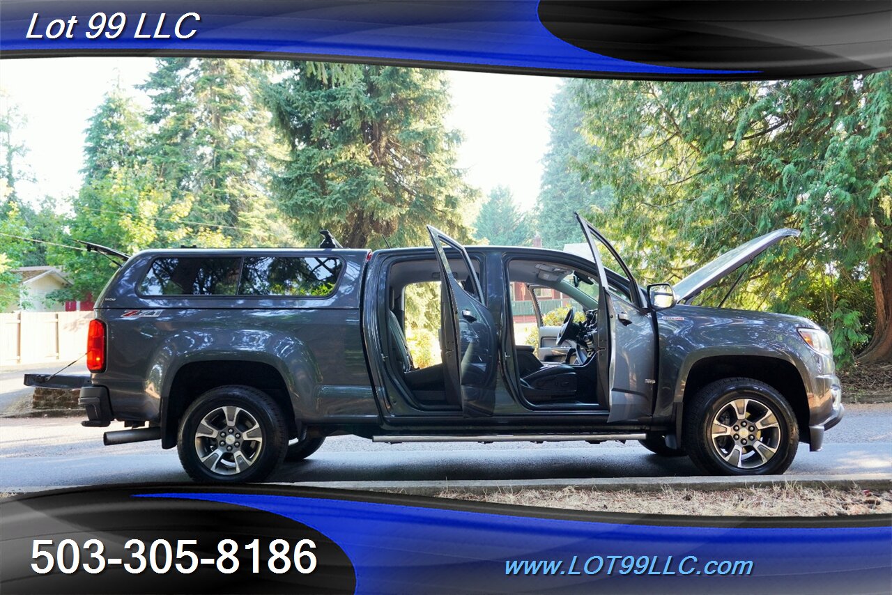 2016 Chevrolet Colorado Z71 4X4 2.8L Diesel Automatic Heated Leather Seats  Matching Color Canopy Tow Pkg 2 OWNERS - Photo 30 - Milwaukie, OR 97267