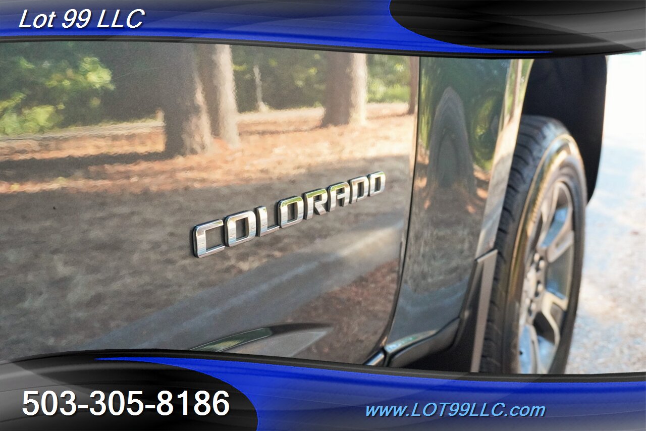 2016 Chevrolet Colorado Z71 4X4 2.8L Diesel Automatic Heated Leather Seats  Matching Color Canopy Tow Pkg 2 OWNERS - Photo 36 - Milwaukie, OR 97267
