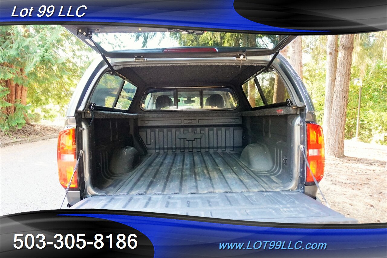 2016 Chevrolet Colorado Z71 4X4 2.8L Diesel Automatic Heated Leather Seats  Matching Color Canopy Tow Pkg 2 OWNERS - Photo 16 - Milwaukie, OR 97267
