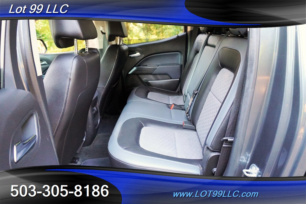 2016 Chevrolet Colorado Z71 4X4 2.8L Diesel Automatic Heated Leather Seats  Matching Color Canopy Tow Pkg 2 OWNERS - Photo 13 - Milwaukie, OR 97267