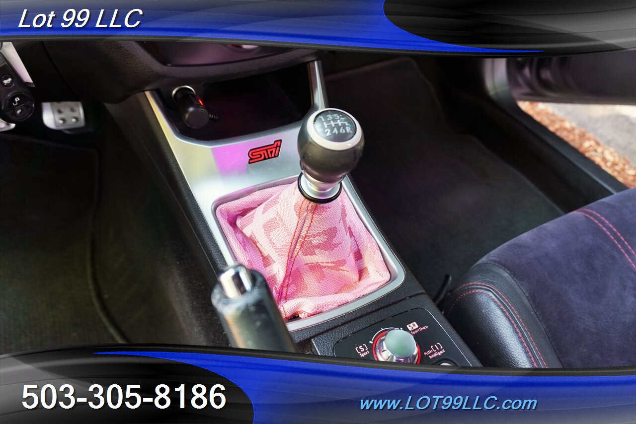 2011 Subaru Impreza WRX STI 2.5L TURBO 6 Speed Manual Premium Wheels Newer Tires LOWERED LED LIGHTS PINK WRAP - Photo 22 - Milwaukie, OR 97267
