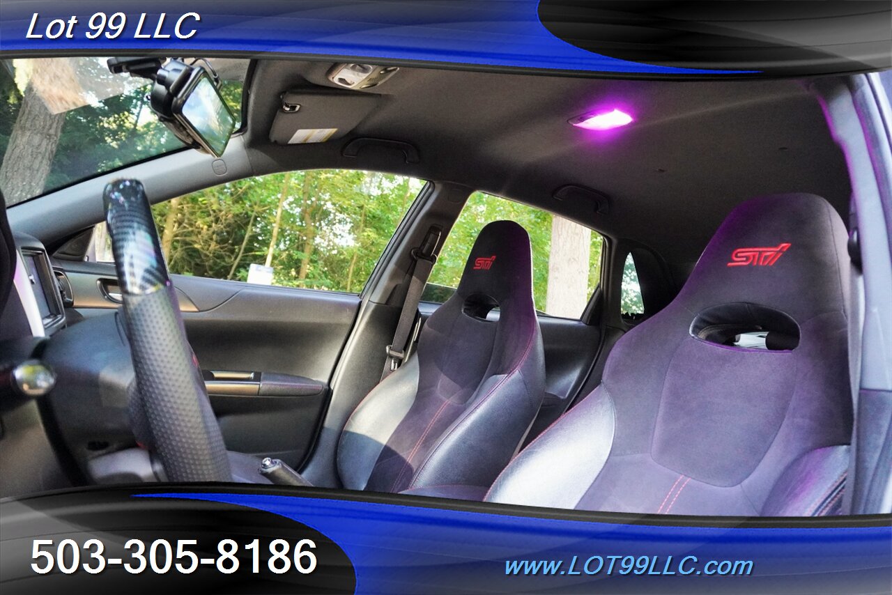 2011 Subaru Impreza WRX STI 2.5L TURBO 6 Speed Manual Premium Wheels Newer Tires LOWERED LED LIGHTS PINK WRAP - Photo 13 - Milwaukie, OR 97267