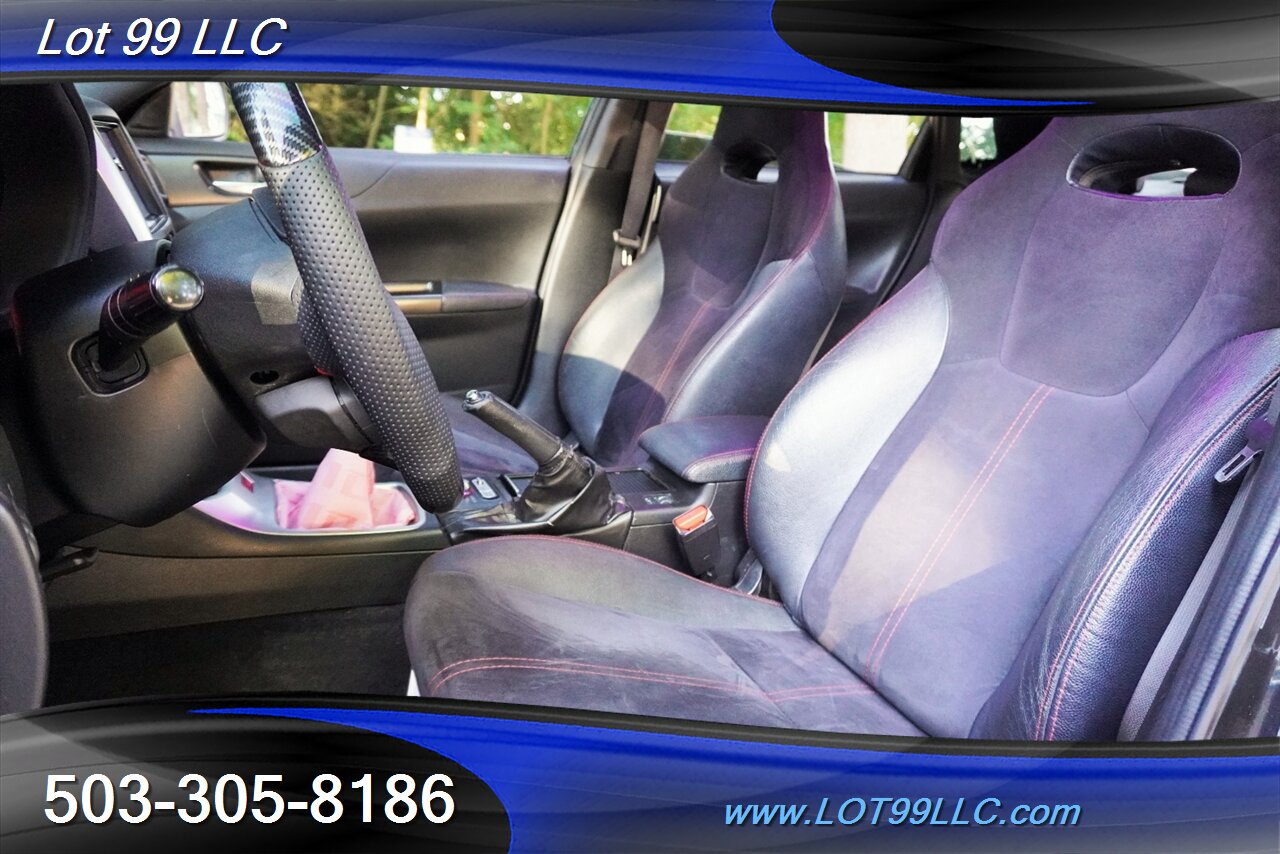 2011 Subaru Impreza WRX STI 2.5L TURBO 6 Speed Manual Premium Wheels Newer Tires LOWERED LED LIGHTS PINK WRAP - Photo 2 - Milwaukie, OR 97267