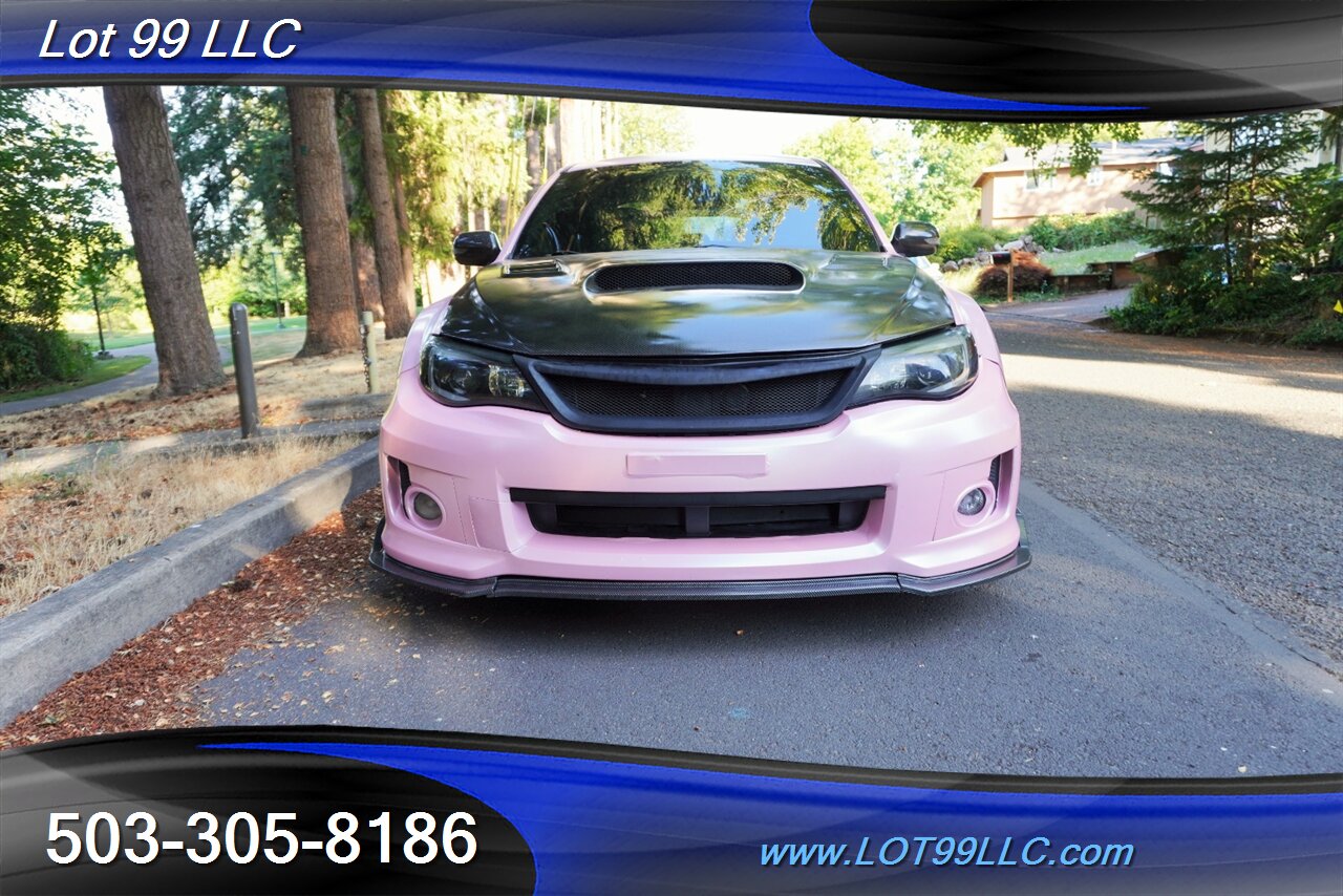 2011 Subaru Impreza WRX STI 2.5L TURBO 6 Speed Manual Premium Wheels Newer Tires LOWERED LED LIGHTS PINK WRAP - Photo 6 - Milwaukie, OR 97267