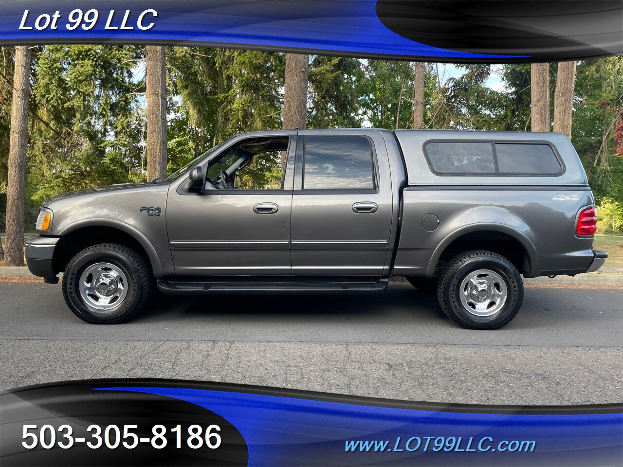 2003 Ford F-150 XLT SuperCrew 1-Owner 4x4 138k Canopy   - Photo 1 - Milwaukie, OR 97267