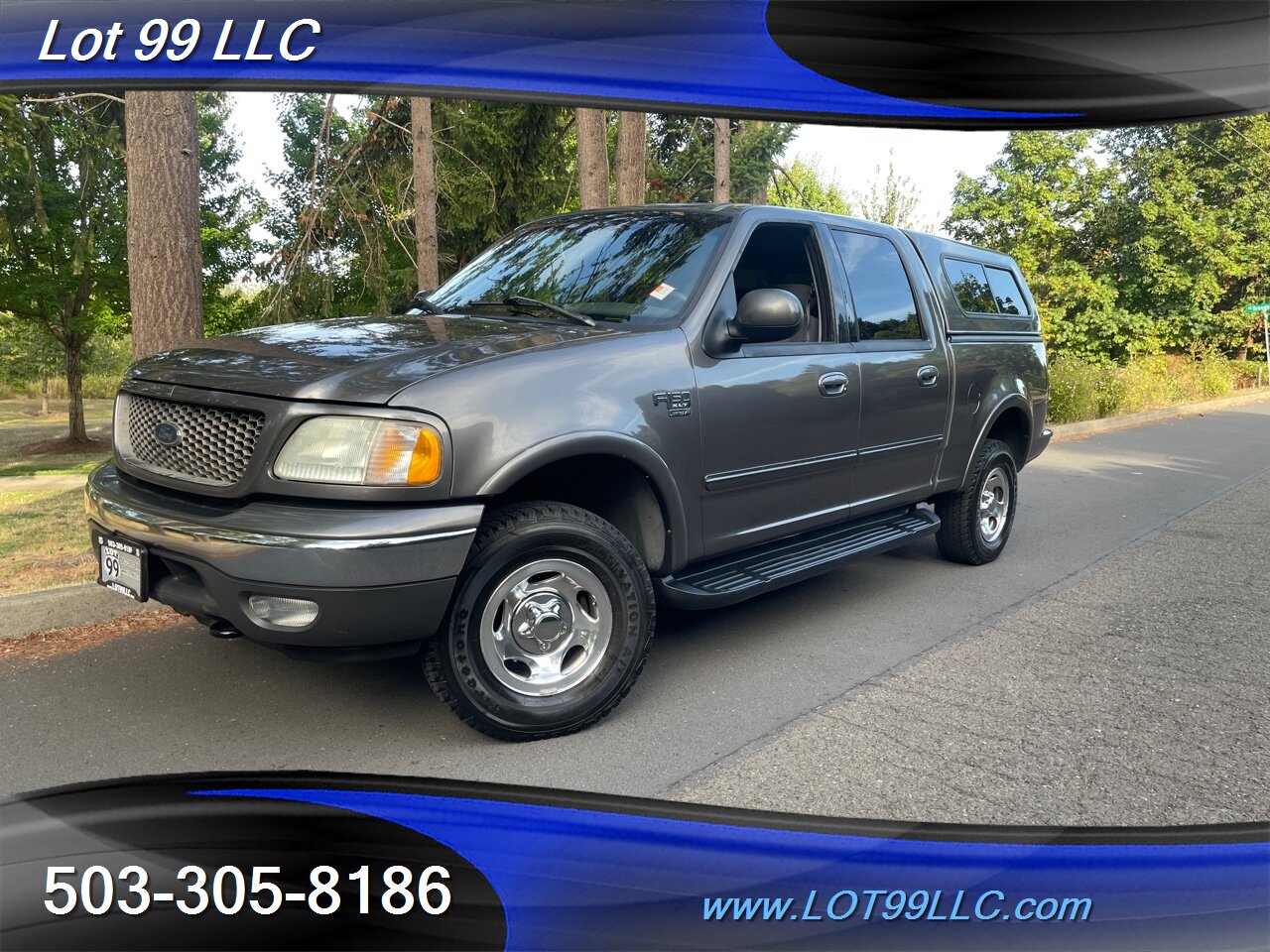 2003 Ford F-150 XLT SuperCrew 1-Owner 4x4 138k Canopy   - Photo 3 - Milwaukie, OR 97267