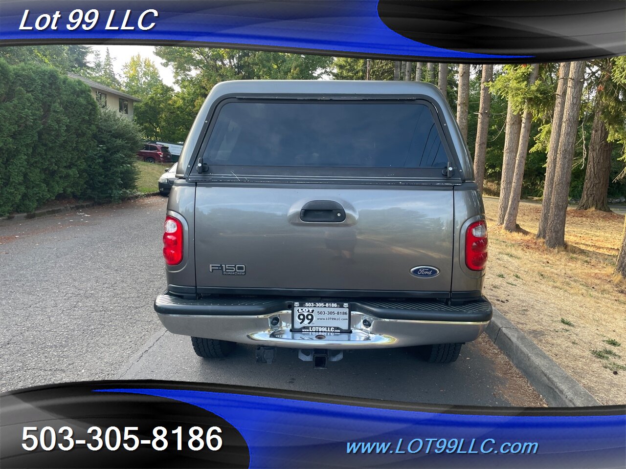 2003 Ford F-150 XLT SuperCrew 1-Owner 4x4 138k Canopy   - Photo 8 - Milwaukie, OR 97267