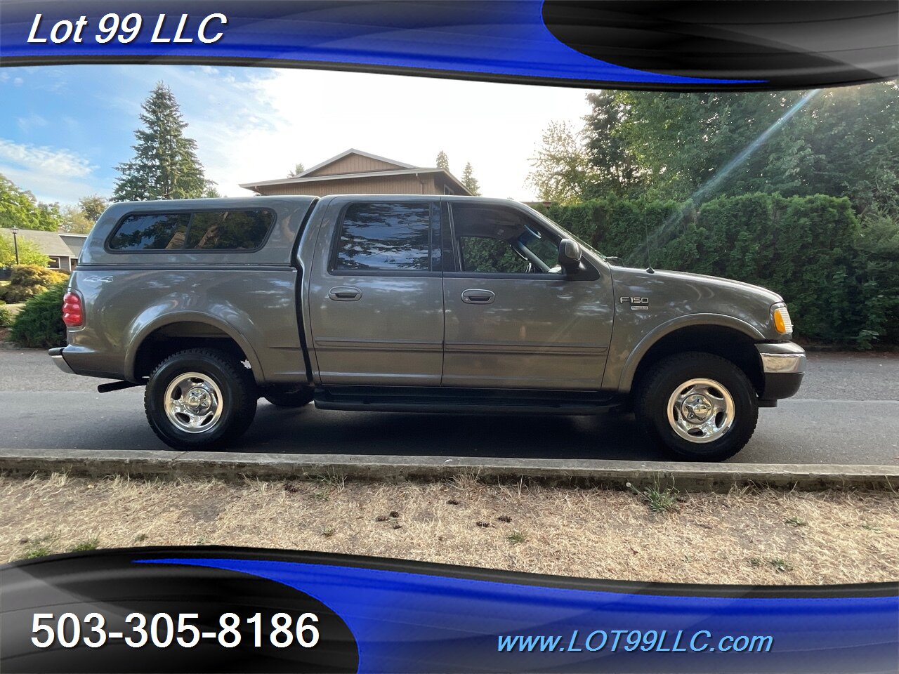 2003 Ford F-150 XLT SuperCrew 1-Owner 4x4 138k Canopy   - Photo 6 - Milwaukie, OR 97267