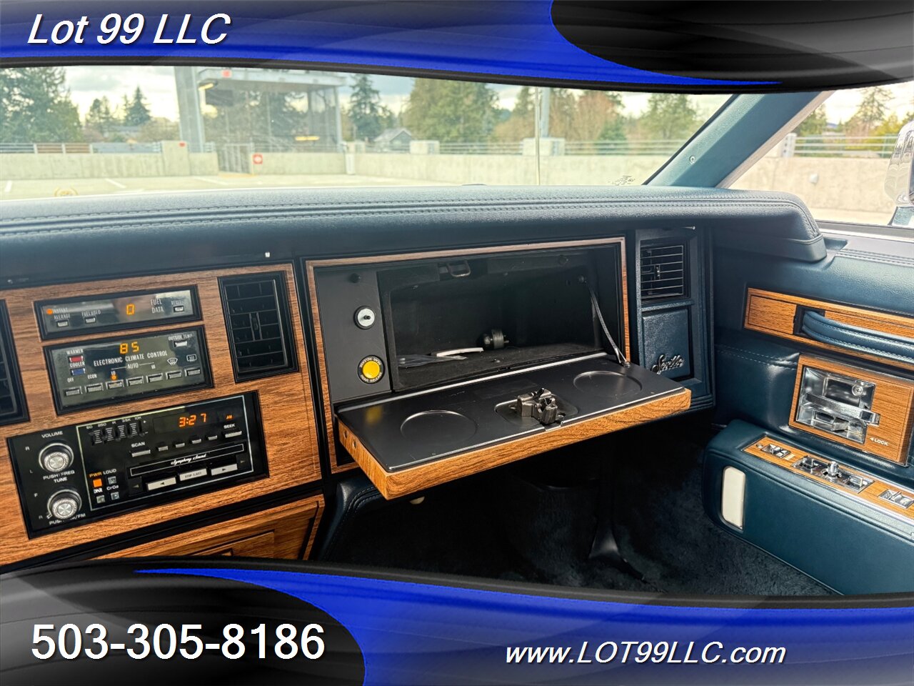 1985 Cadillac Seville Bustleback ** 67k Miles **Tufted Leather Interior Castle Grill Gold Kit Touring Suspension FWD - Photo 39 - Milwaukie, OR 97267