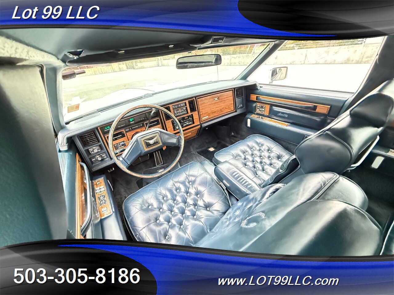 1985 Cadillac Seville Bustleback ** 67k Miles **Tufted Leather Interior Castle Grill Gold Kit Touring Suspension FWD - Photo 31 - Milwaukie, OR 97267