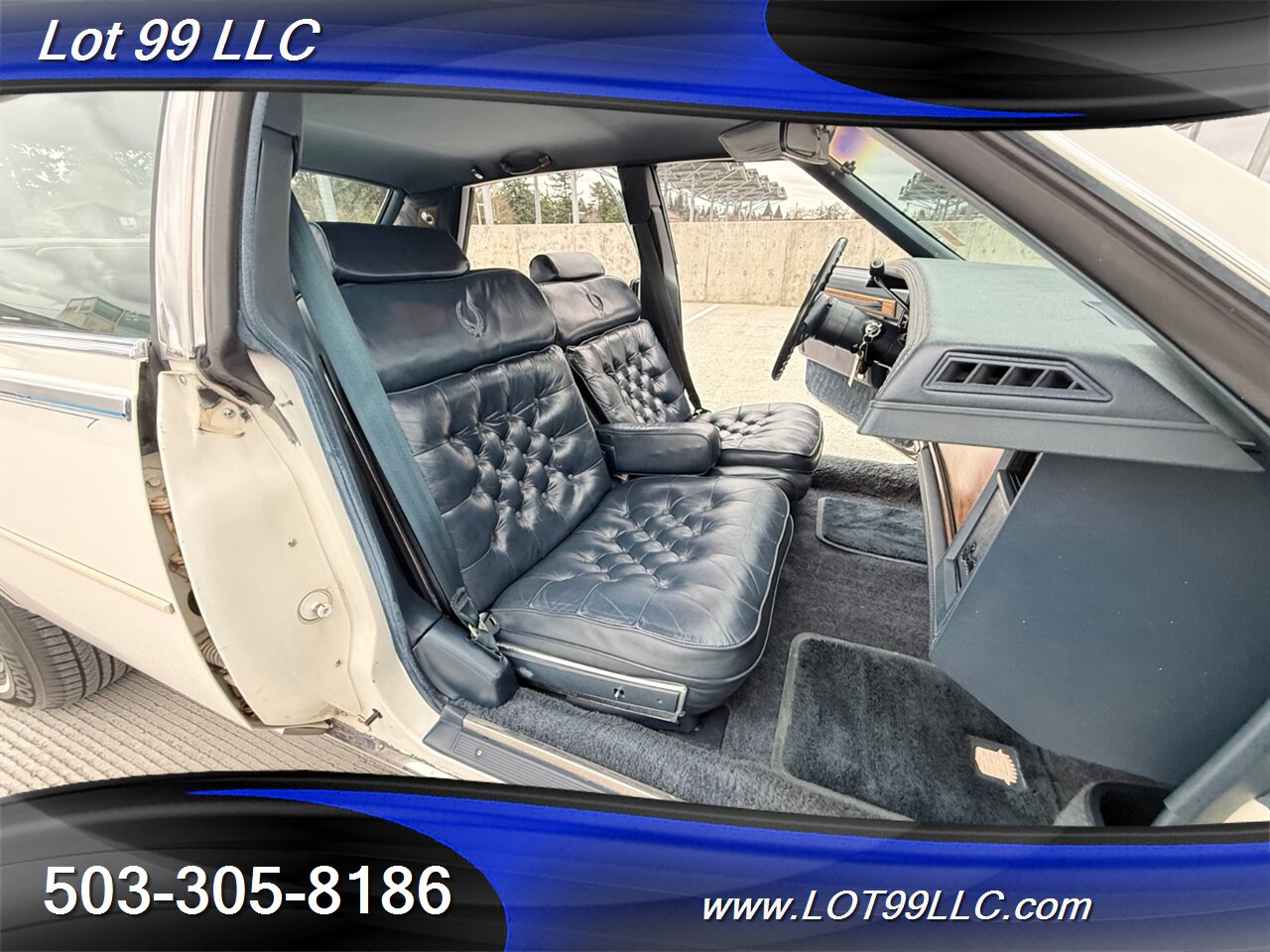 1985 Cadillac Seville Bustleback ** 67k Miles **Tufted Leather Interior Castle Grill Gold Kit Touring Suspension FWD - Photo 14 - Milwaukie, OR 97267
